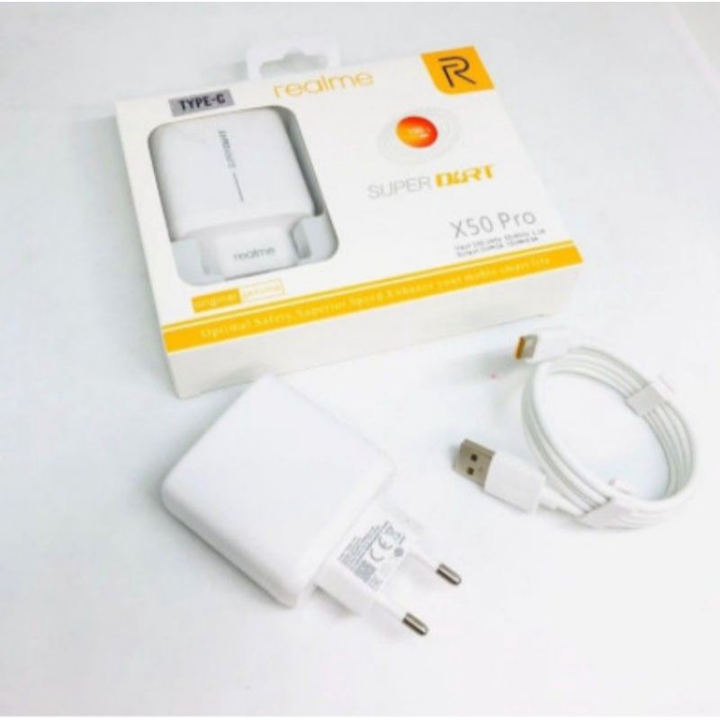 TRAVEL CHARGER TC REALME X50 PRO FAST CHARGING TYPE C