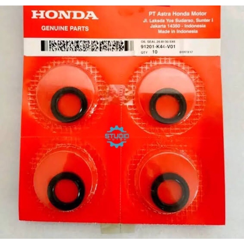 91201-K44-V01 HGP AHM 100%  SEAL MAGNET BEAT 2015-2021 ESP STREET  VARIO 110 ESP &amp; SCOOPY ESP 2017-2021 KODE PARTS 91201K44V01