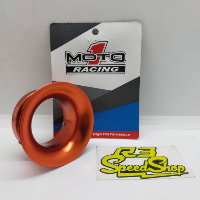 Corong Velocity Moto 1 Karbu PE PWL 26 28 30 PWK 26 28 Orange