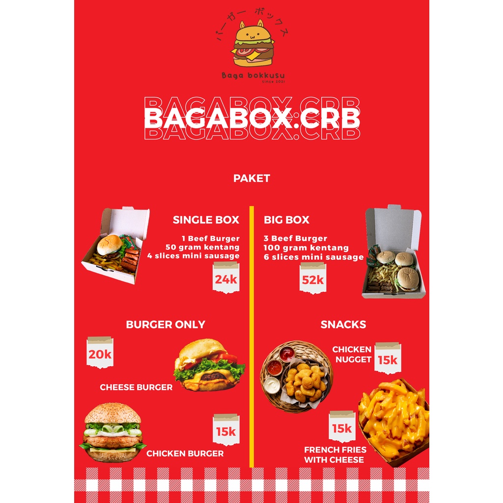 

Burger Box Cirebon