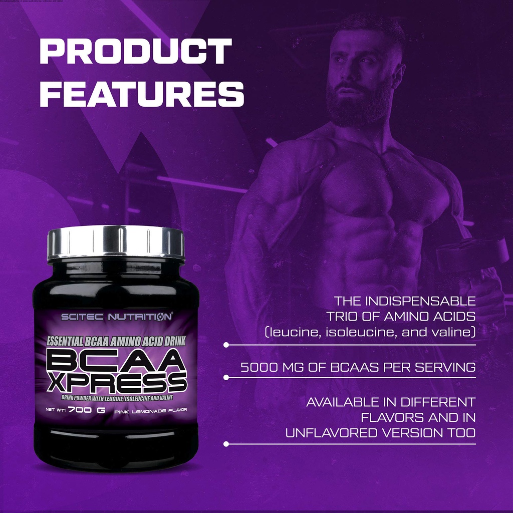 Scitec Nutrition Bcaa Xpress 700 Gram BPOM 100 Serving