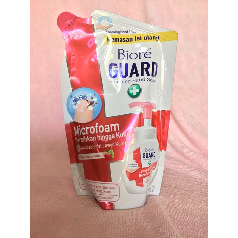 Jual Biore Guard Foaming Hand Soap 250ml refill Shopee Indonesia