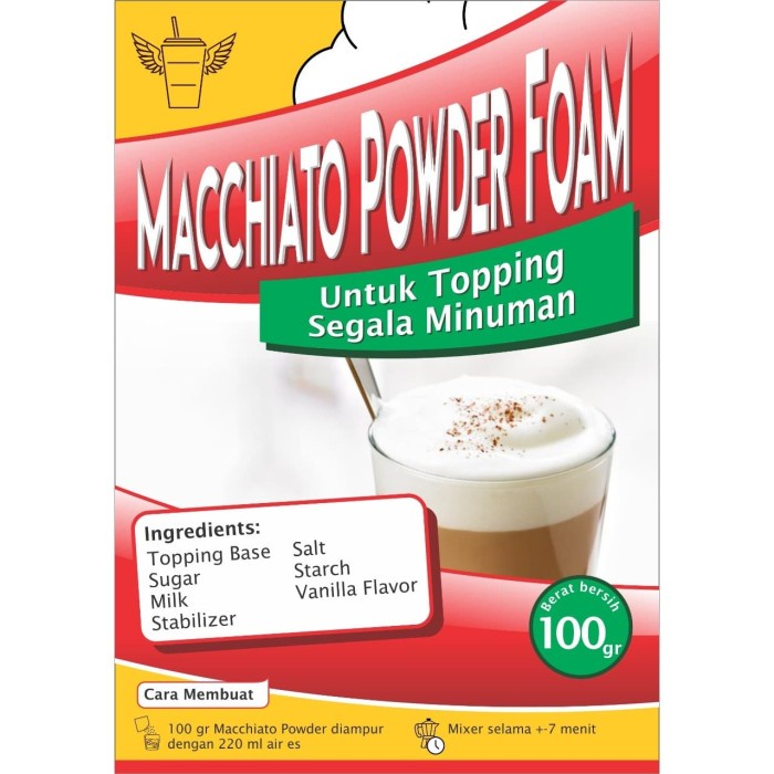 

Lainnya-Minuman-Bubuk- Bubuk Toping Macchiato Cream Foam -Bubuk-Minuman-Lainnya.