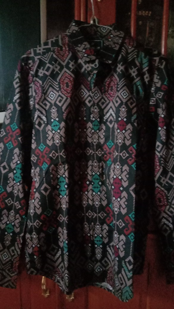 Kemeja Batik Pria Lengan Panjang Big Size Slimfit Batik Pria Lengan Panjang Formal Kerja Kantoran