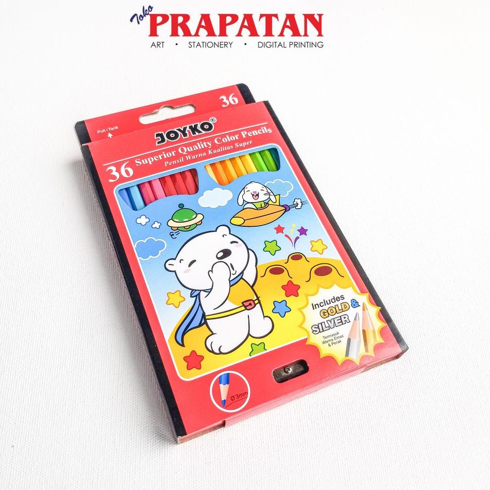 

Big Sale - Pensil Warna Joyko / Color Pencil 36 warna