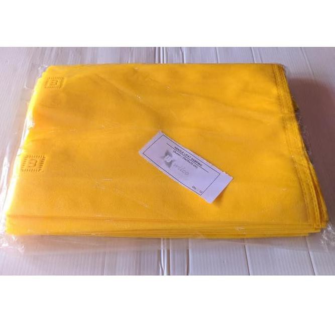 

794∫ HLS (25X35X8) Goodie Bag / Tas Kain Spunbound-KUNING (Pack Isi 12 Pcs)