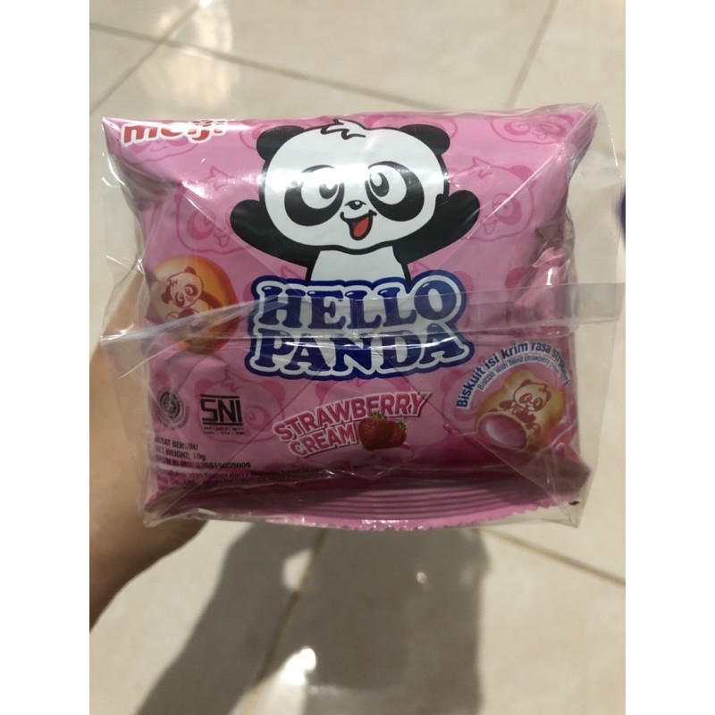 

hello panda strawberry cream 10g x 10pcs
