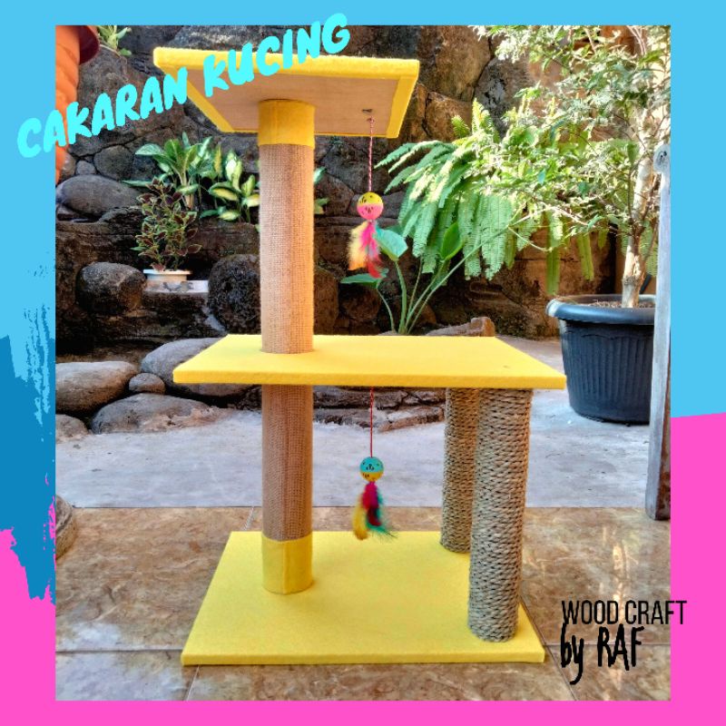 cakaran kucing / garukan kucing 60cm