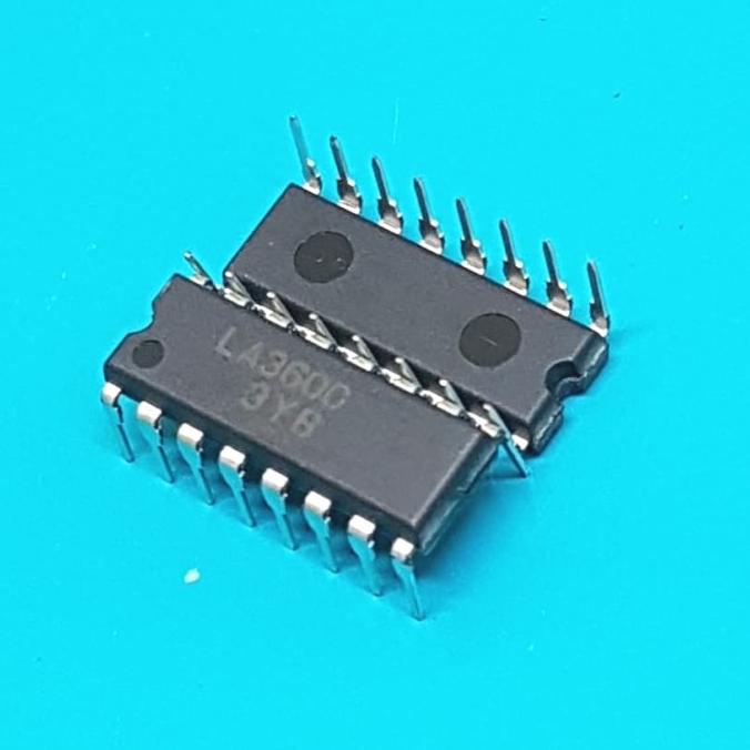 IC LA3600 SANYO DIP 16Pin 12V 5Ch Equalizer Tone Control inovvt90 Berkualitas