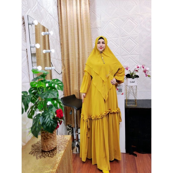 kHANZA SYARI/ ORIGIBAL BY ARSYAKAYLA/SET KHIMAR