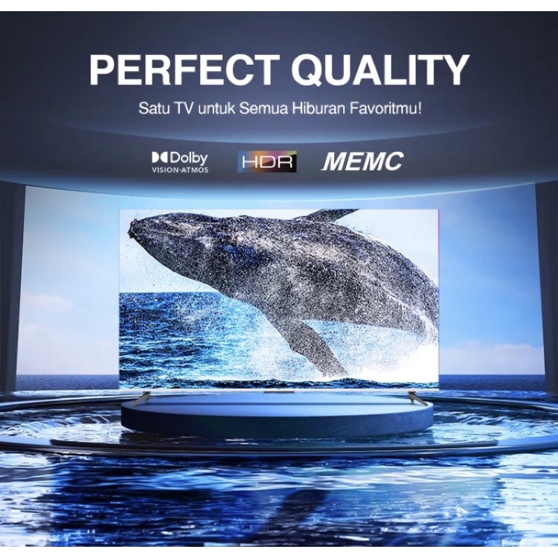 tcl 55a30 smart tv 4K UHD dolby vision atmos ( MEDAN)