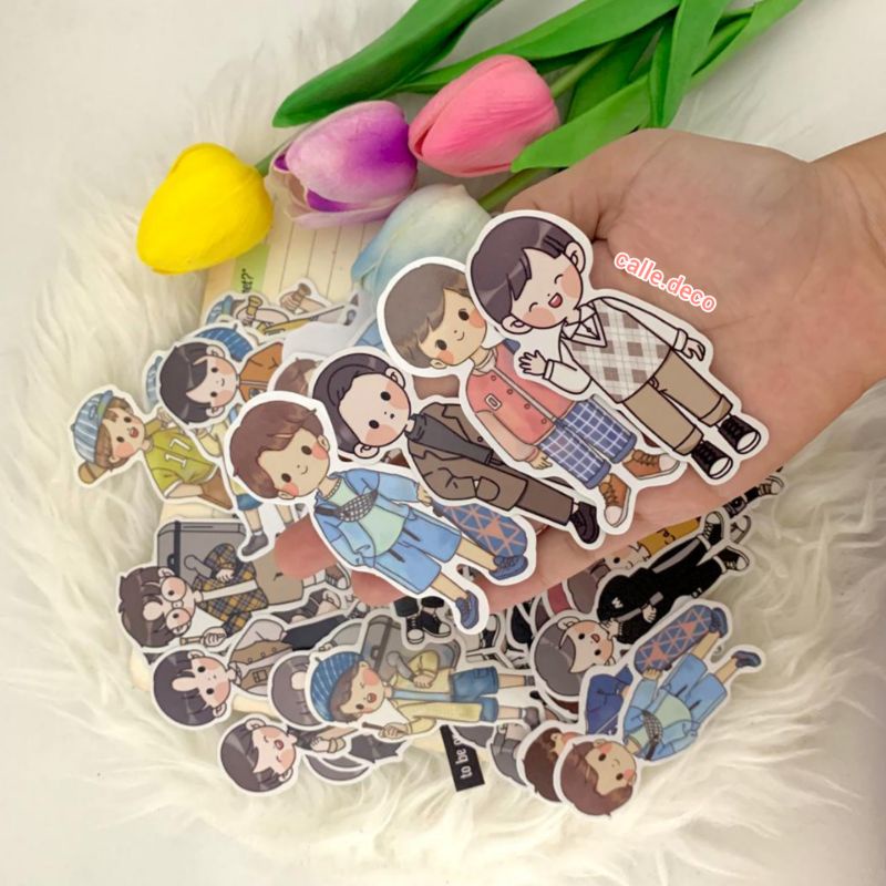 

Cool Boys Fashion Style Sticker Deco/ Stiker Tumblr / Stiker HP/ Stiker Scrapbook (Random)