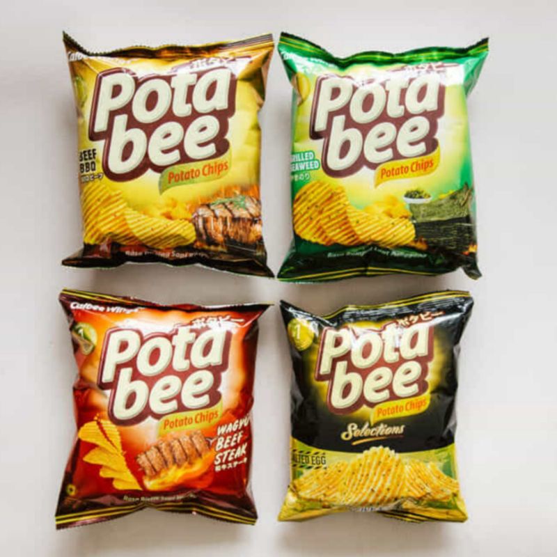 

POTABEE Potato Chips Barbeque Beef 68 g