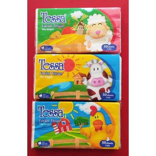[Promo Bundle 10k] 5pcs Tisu Tessa 50s 2ply