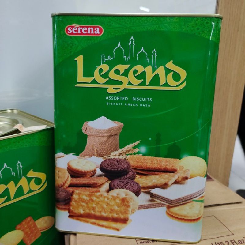 

Biskuit Serena Legend 580gr Kue Kaleng Buah Tangan Silaturahmi Lebaran Idul Fitri THR Hampers Assorted Karyawan Mudik