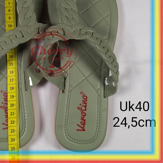 ← 8325-16 Sandal Jepit Kepang Wanita Verotino Sendal Cewek Birken Kerut Jelly Karet Lentur ♬