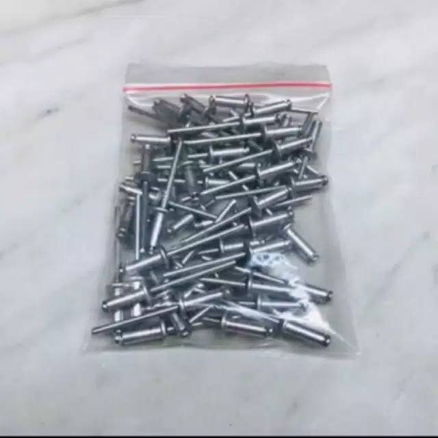 paku rivet 1 bungkus isi 50pcs ukuran 3,2mm