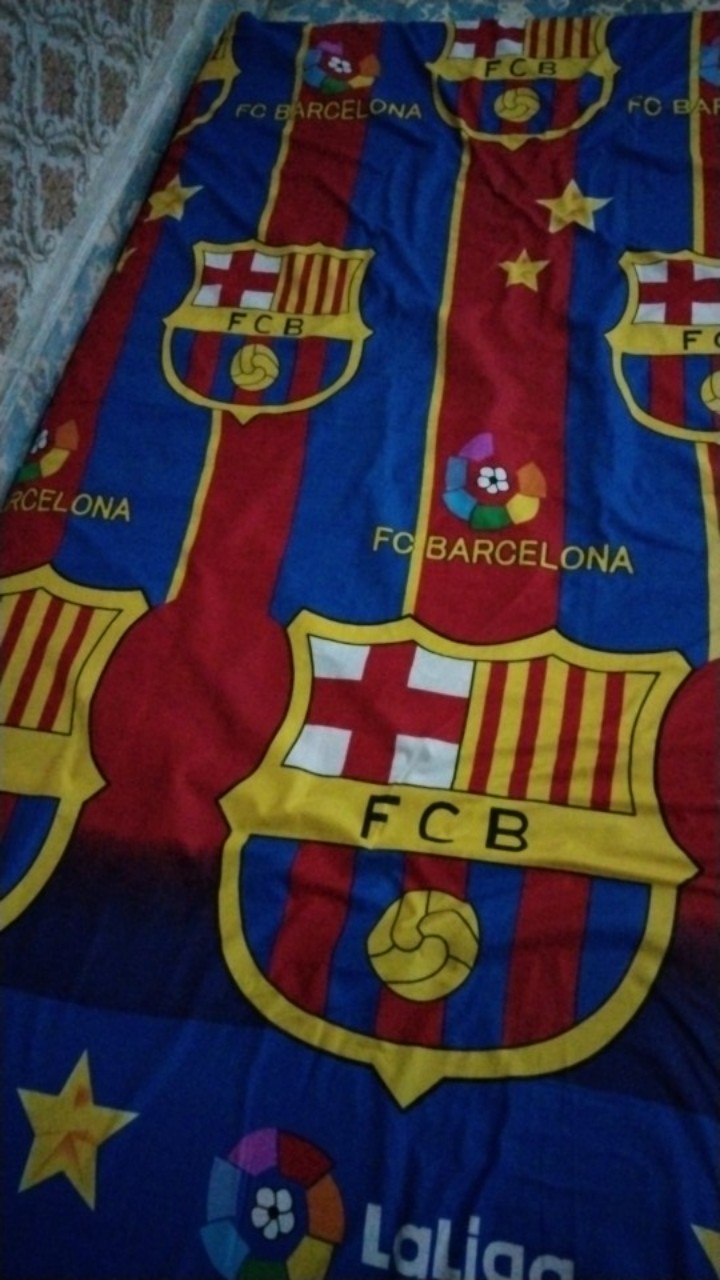 Sarung Sprei 2 Sisi Tilam Busa 15 Cm  Katun Lembut