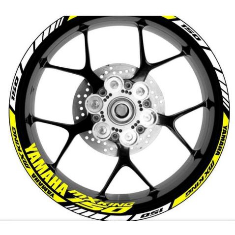 STICKER VELG MX KING CUTTING STICKER 0278