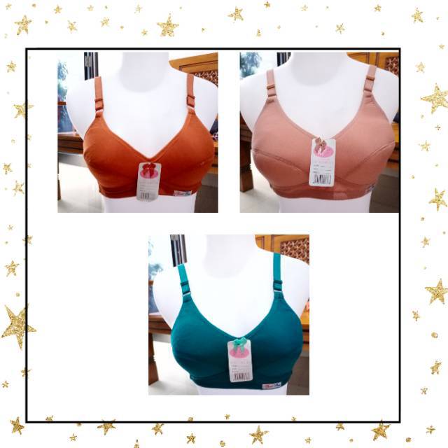 BRA WANITA TANPA BUSA DAN TANPA KAWAT | SPORT BRA | BH TANPA BUSA TANPA KAWAT BH FULL CUP KAIT 2 CUP