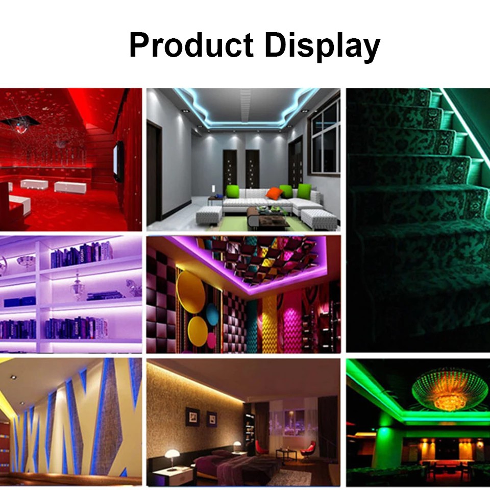 ⭐LDI⭐ LED STRIP 5050 SMD METERAN (RGB) HIGH QUALITY / ROPE LIGHT