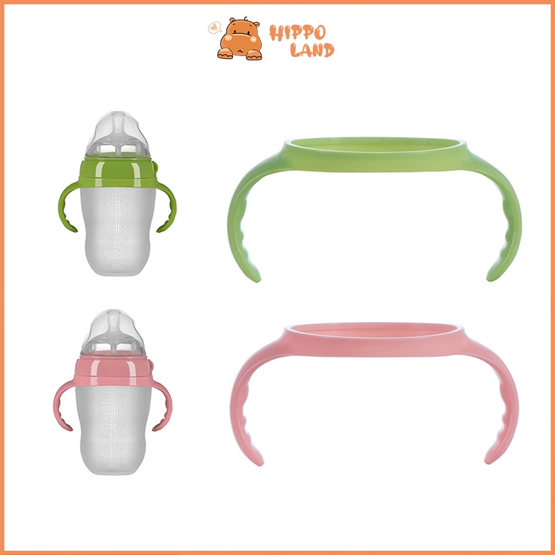 HIPPO LAND Pegangan PIKO Bello / Bottle Handle 1 PCS 24-25-Pink Hijau 24