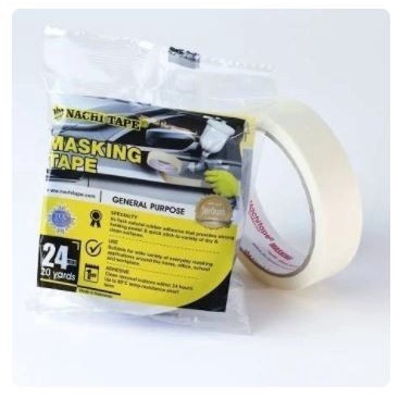 

GROSIR Nachi Masking Tape 1 Inch / Lakban Kertas Nachi 24mm