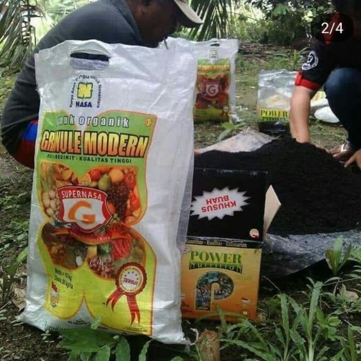  Pupuk Organik Granule Modern Nasa Untuk Tanaman Buah Bunga 