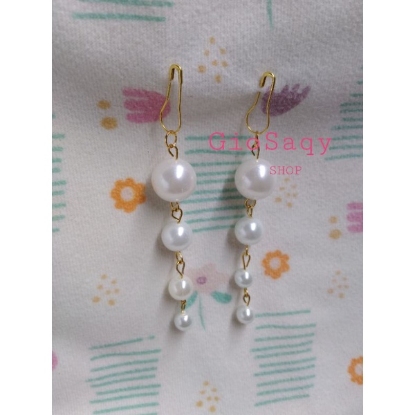 bros anting mutiara panjang