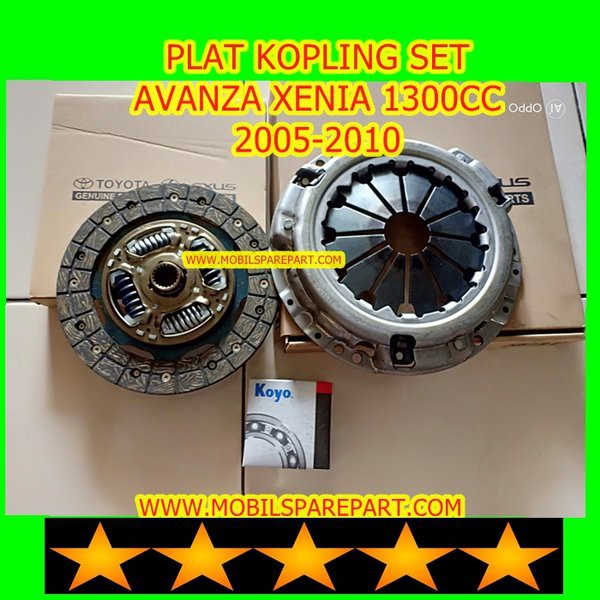 PLAT KOPLING SET AVANZA XENIA 1.3 1300 2005 2006 2007 2008 2009 2010 Murah