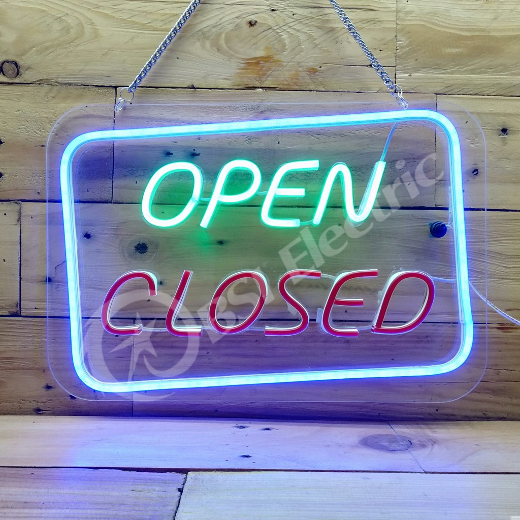 Open Closed Neon Flex Led / Neon Sign / Neon Light