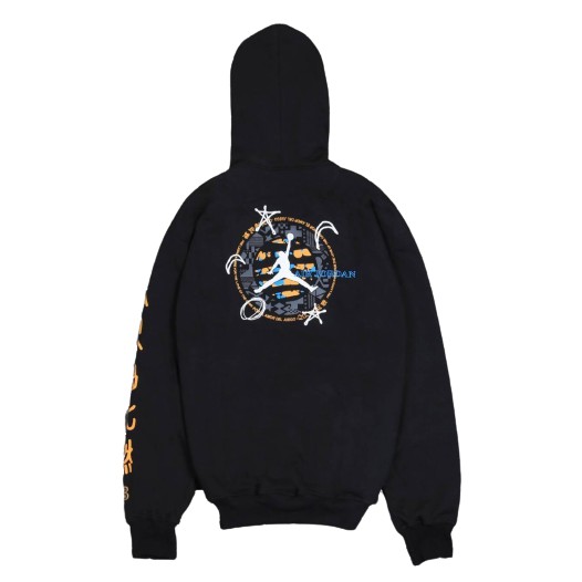 Jaket Sweater Hoodie JRDN FIBA – Black Fashion Trendy Casual Pria Good Brand Quality Stylish