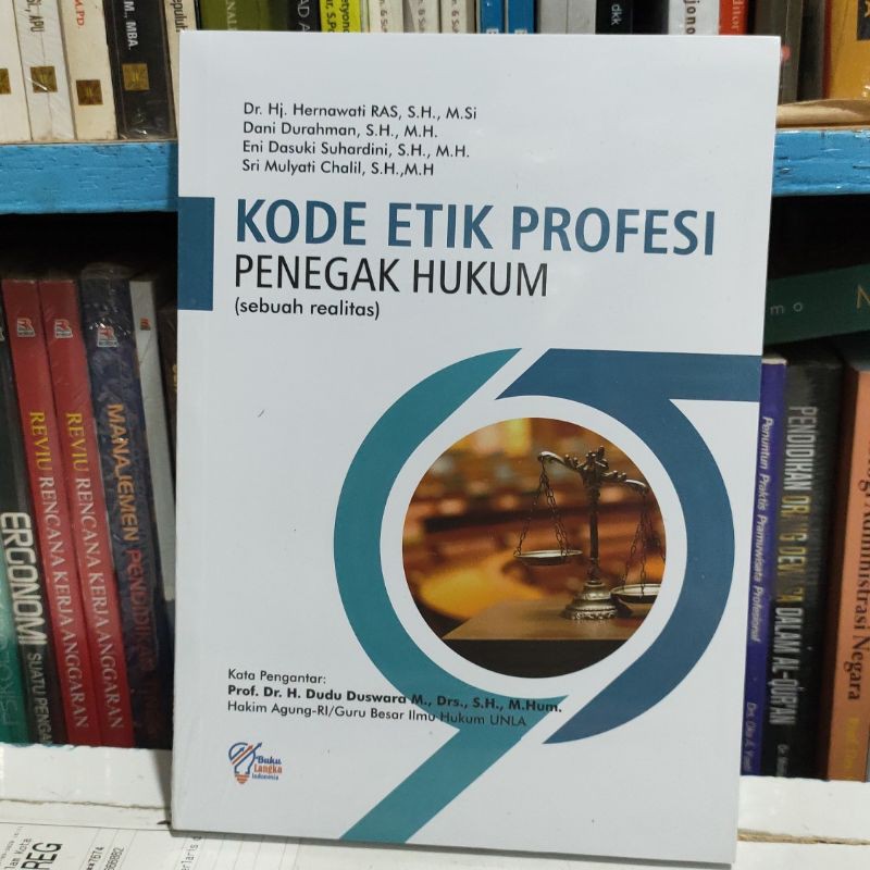 Jual Buku Kode Etik Profesi Penegak Hukum Original Terlaris Dan ...