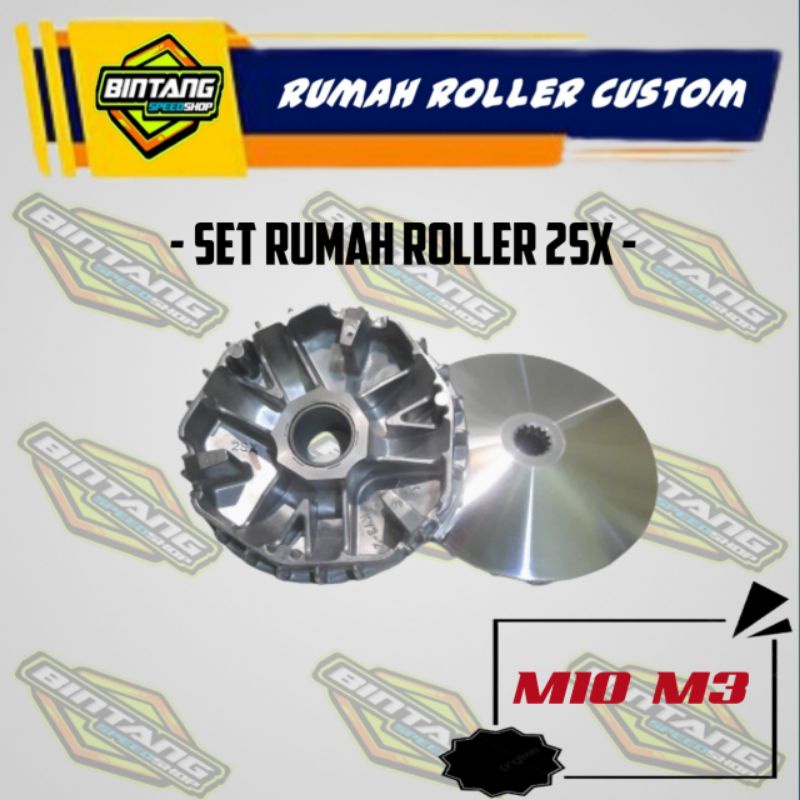 set rumah roller pulley puly Custom mio m3