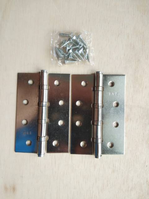 ENGSEL PLAT BIASA FRT 4&quot; SN/DOOR HINGE