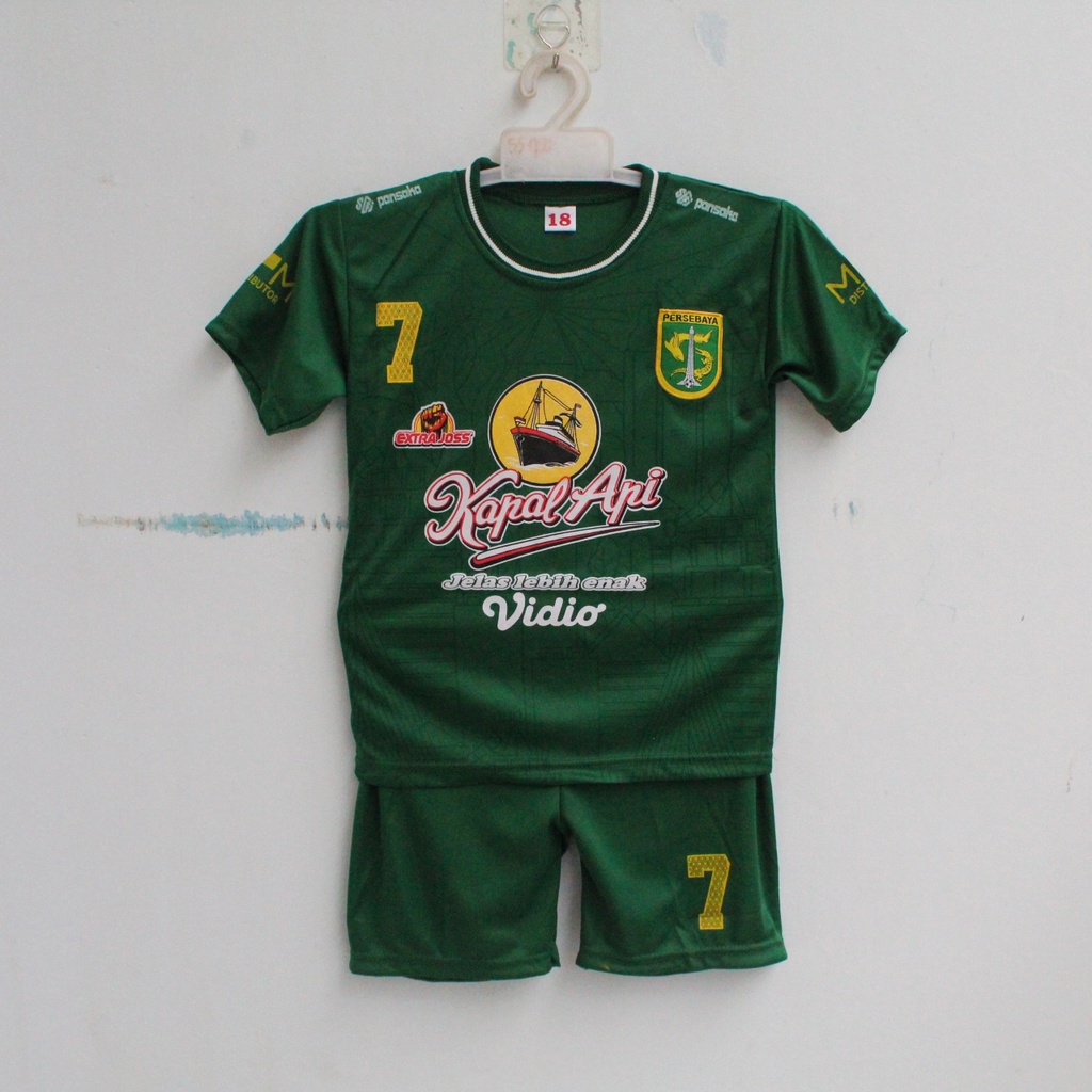 setelan baju bola persebaya surabaya