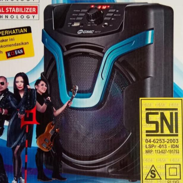 ♂ Speaker bluetooth GMC 897D GRATIS MIC ◄