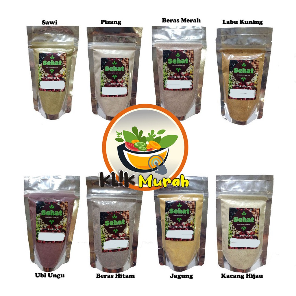 

Tepung Organik 80/100 gr - MPASI