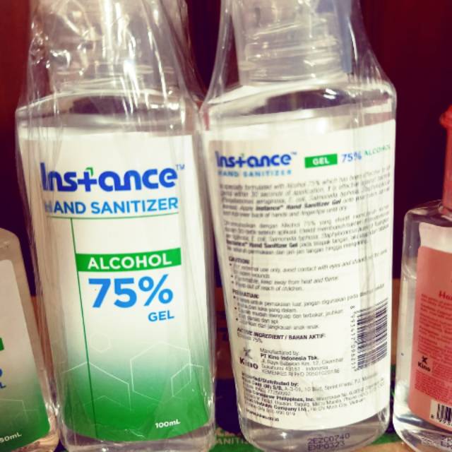 Hand sanitizer Instance