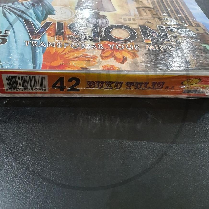 

Berkualitas! Buku Tulis Boxi B5 42 Lembar 6 Pcs Vision