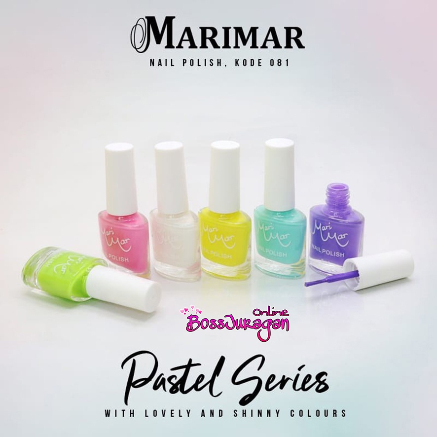 (BOSS) MARIMAR Nail Polish Pastel Series 8ml - Cat Kuku - Kutek