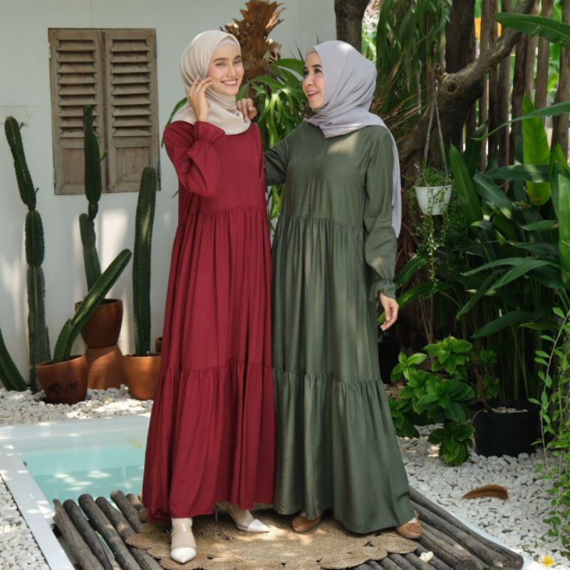 Daster Laura Gamis Rayon Viscose Homey dress Busui Baju Wanita Pakaian Wanita