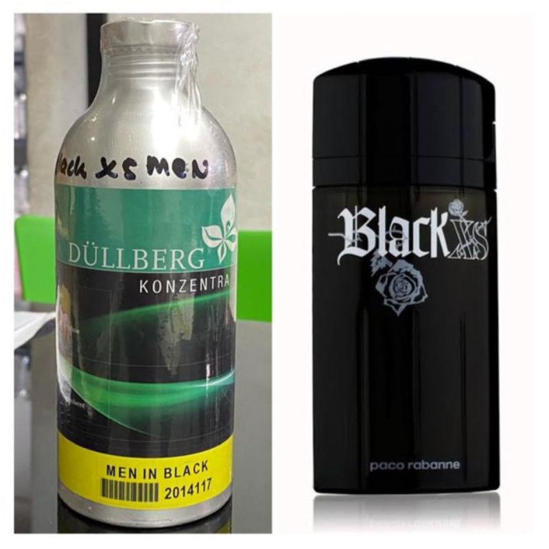 bibit parfum black xs men original 100mg murni asli
