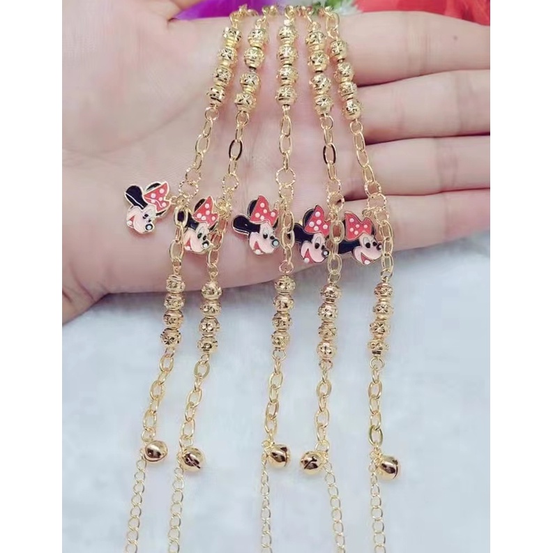 Gelang Anak Perhiasan Xuping Lapis Emas 18k E01