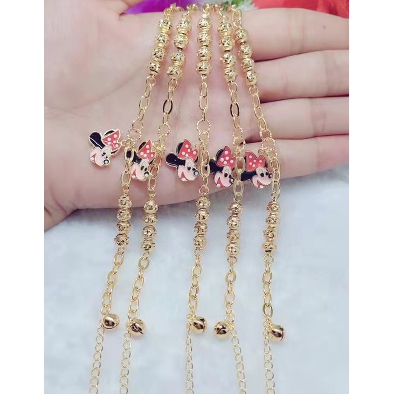 Gelang Anak Perhiasan Xuping Lapis Emas 18k E01