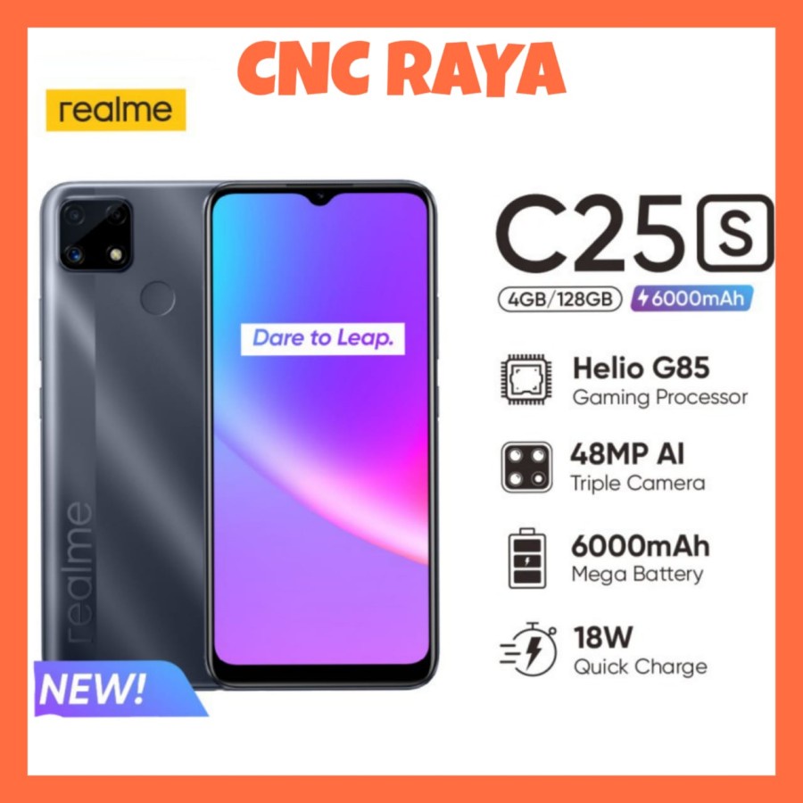 Realme C25s 4/128GB | GARANSI RESMI