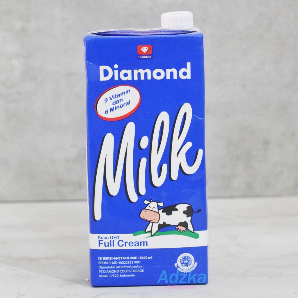 

Diamond Susu UHT Fullcream 1 Liter