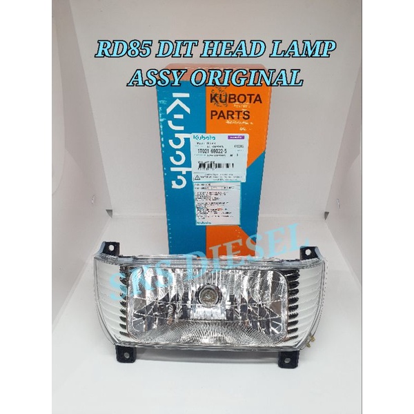 RD85 1T 2T RD 85 LAMP HEAD ASSY LAMPU HAND TRAKTOR KUBOTA ORIGINAL
