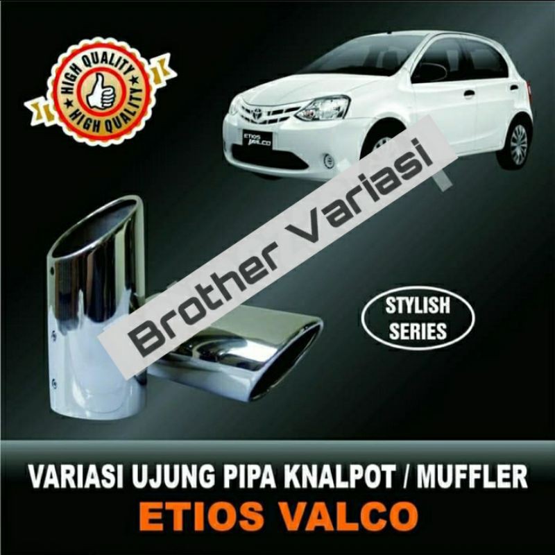 Muffler Variasi Ujung Pipa Knalpot - Stylish - Etios Valco