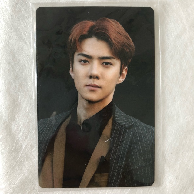 EXO Sehun Dont Mess Up My Tempo Photocard Binder Official Photocard